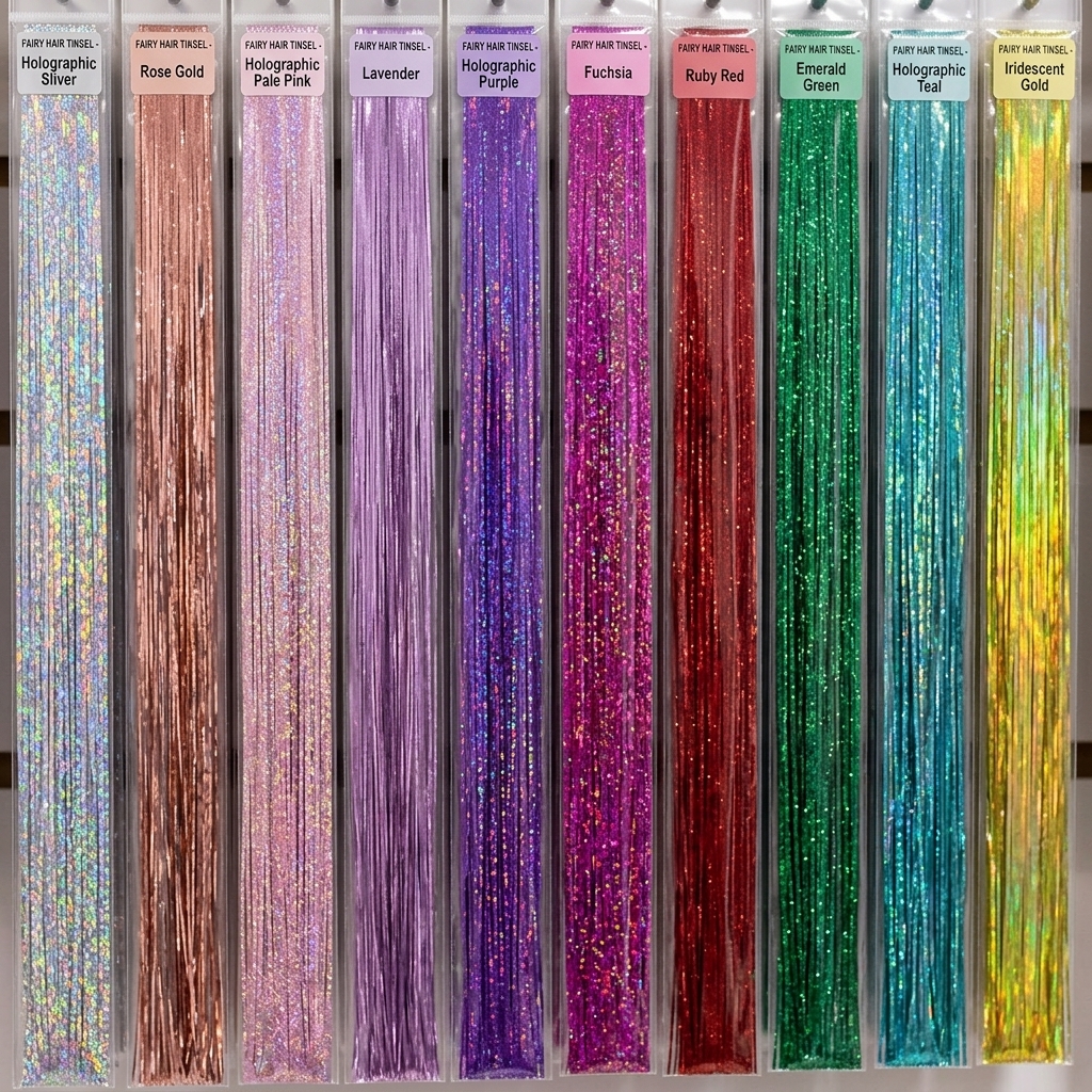 Tinsel strand colors